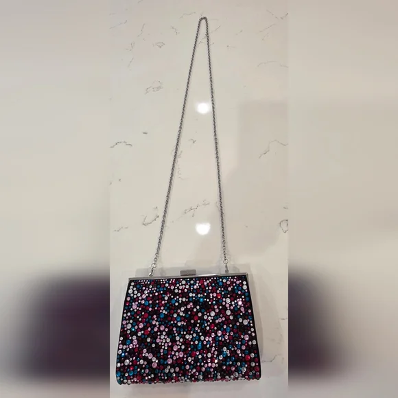 INC International Concepts Rhinestone Clutch - Picture 6 of 11